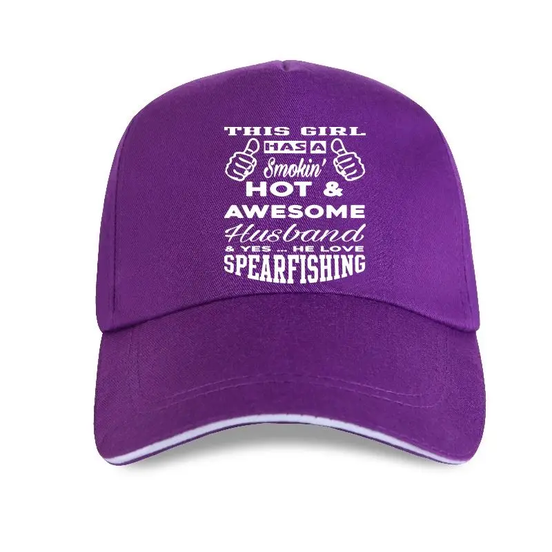 

new cap hat Men He love spearfishing Women Baseball Cap