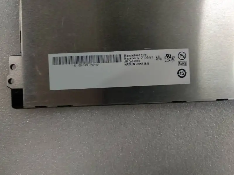 12 1 дюймовый светодиодный промышленный дисплей G121XN01 V0 V.0 сенсорный ЖК-экран |