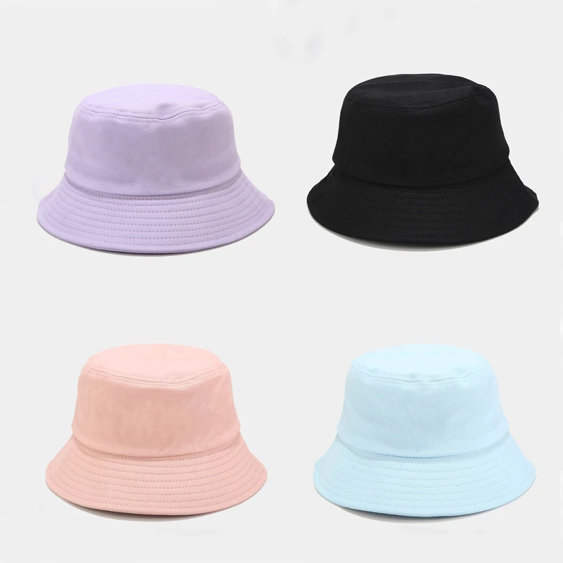 

Unisex Summer Foldable Bucket Hat Women Outdoor Sunscreen Cotton Fishing Hunting Cap Men Bob Chapeau Sun Hats