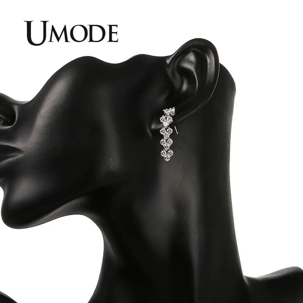 Umode дизайн от римского AAA + цирконий камни проложили серьги UE0040 | Украшения и
