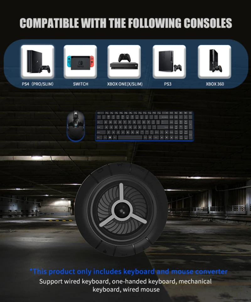 Конвертер для клавиатуры и мыши адаптер мобильного контроллера