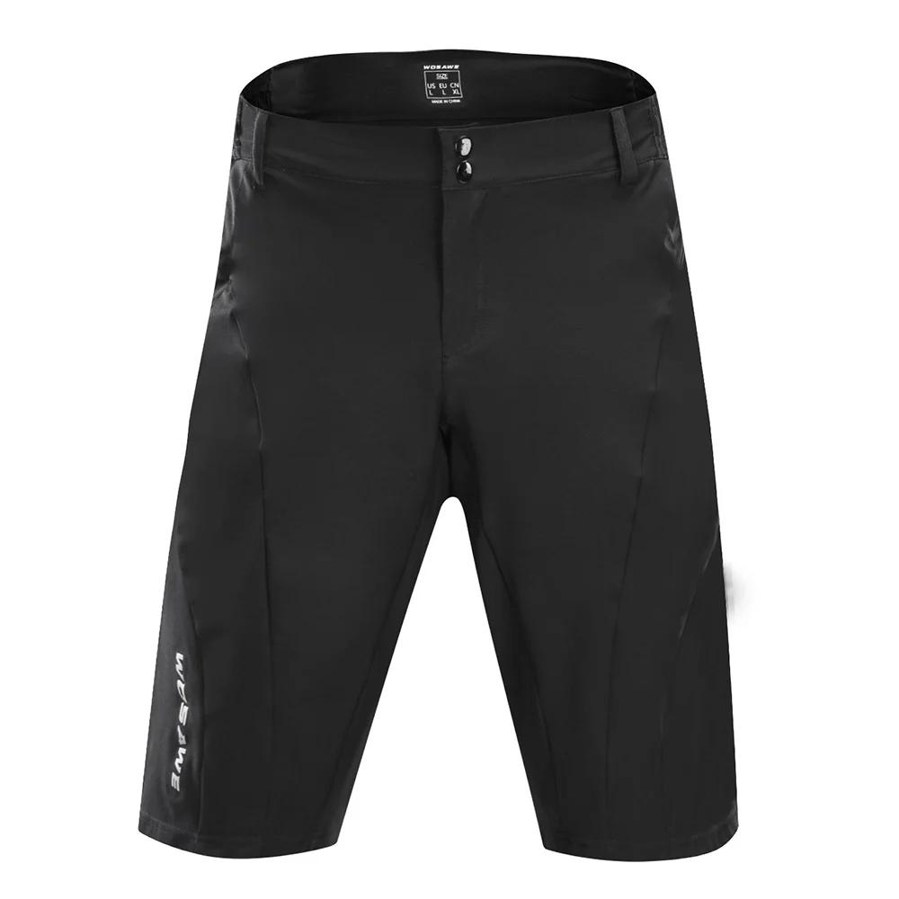 BC131-B WOSAWE Мужские велосипедные спортивные уличные шорты MTB горный велосипед велосипедные штаны для езды Водонепроницаемые свободные подходят длинные шорты - Цвет: BC131-B