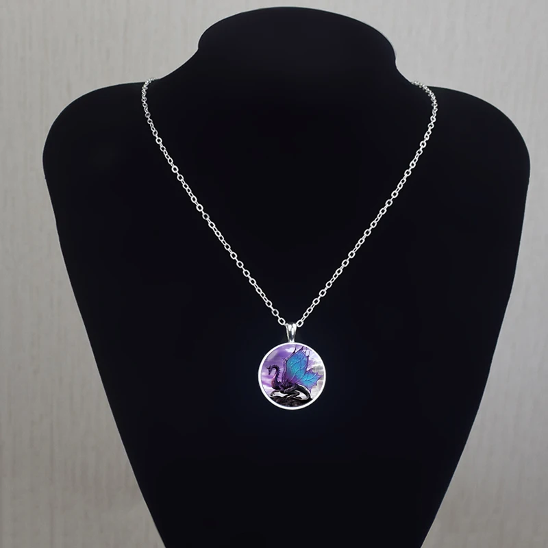 Ожерелье от сглаза ювелирные изделия ручной работы ДРАКОН глаз искусство