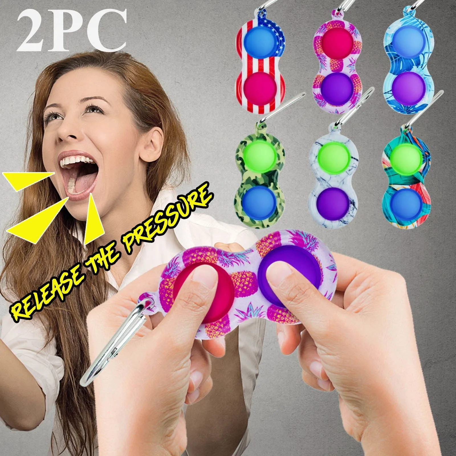 

Newest Montessori Antistress Fidget Toys Simple Dimple Toy Pressure Reliever Board Controller Educational Toy Brinquedos