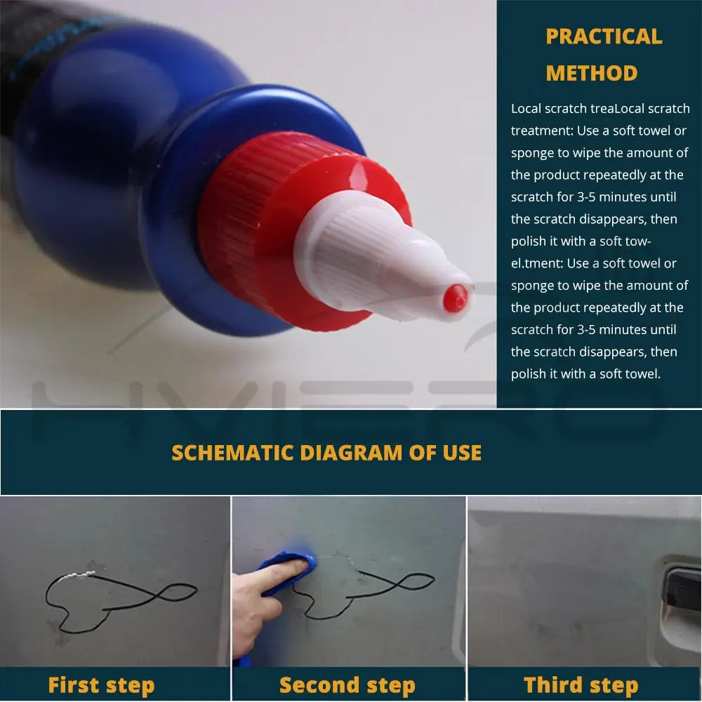 Синий кисть автомобиля волшебное устройство ремонтный воск царапин чистящее