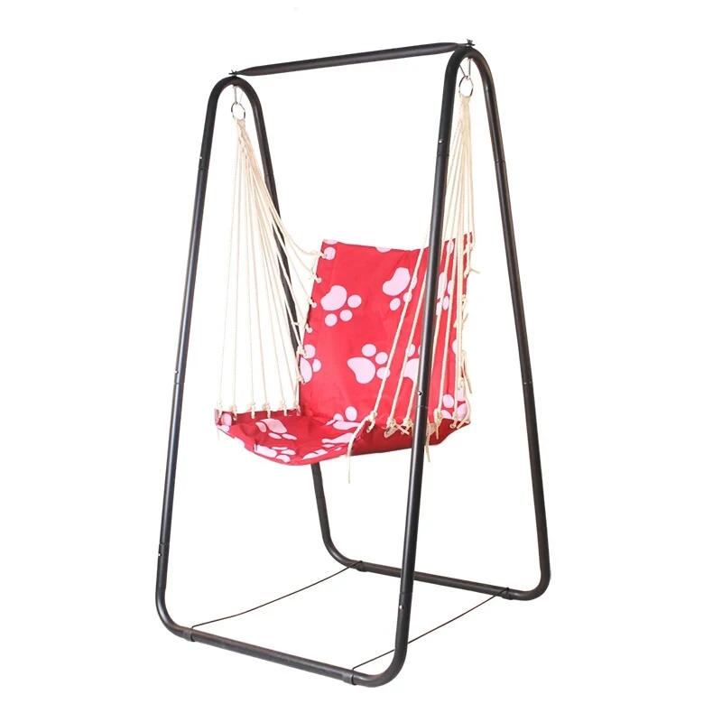 Multi-Use Hammock Chair Stand, Heavy-Duty Steel Swing Frame For Outdoor Indoor