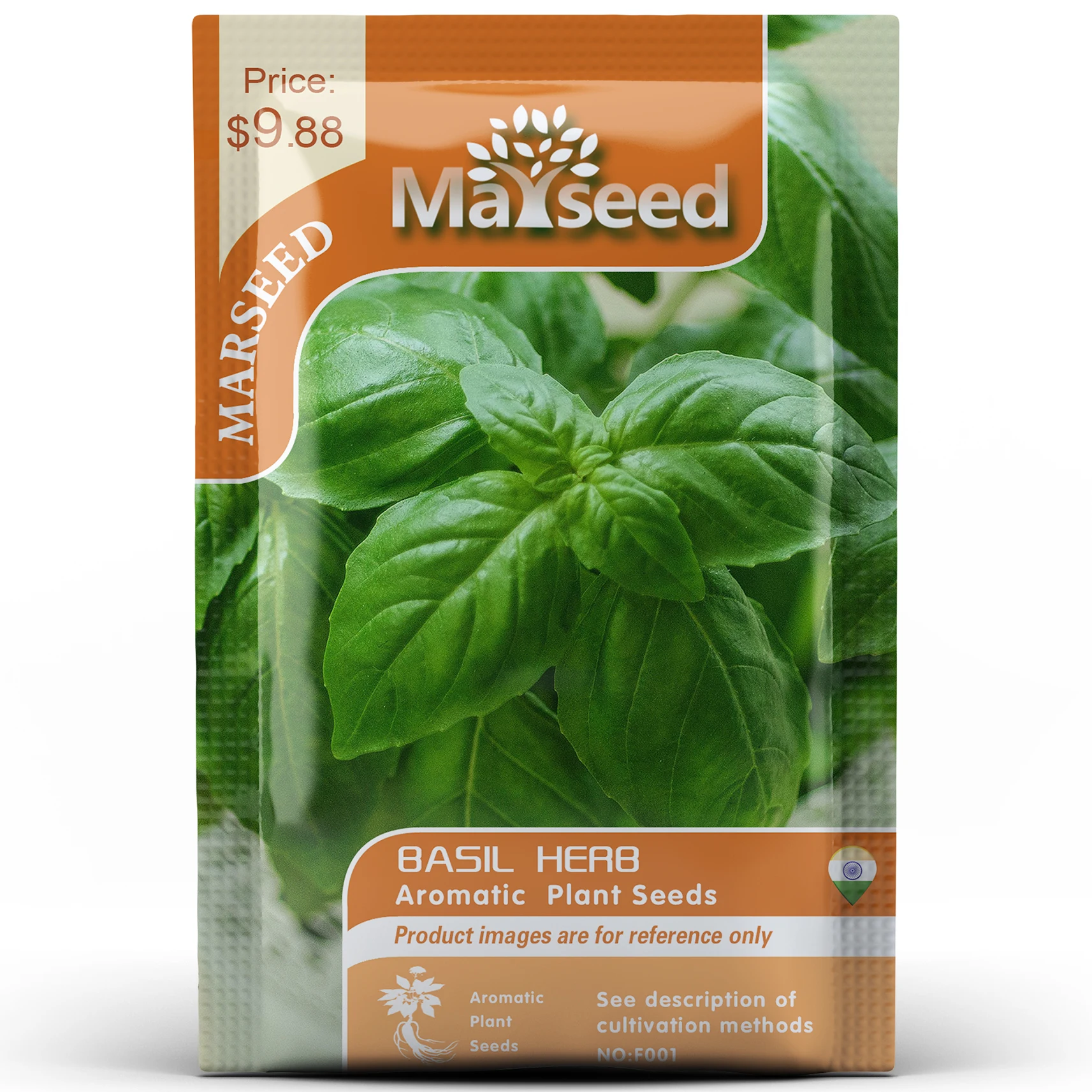 Американские Heirloom MARSEED Basil трава цветок овощи рассады инструменты для