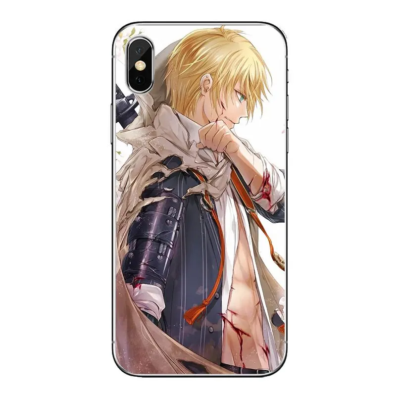 Для Motorola Moto x4 E4 E5 G5 G5S G6 Z Z3 G3 C Play Plus Touken Ranbu Horikawa Kunihiro Hotarumaru Аниме Чехол для