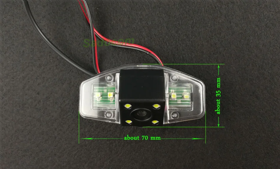 Car CCD HD Night Vision Backup Rear View Camera Waterproof Parking Assistance For Honda Accord 2001- 2006 2007 2008 2009 2010 | Автомобили