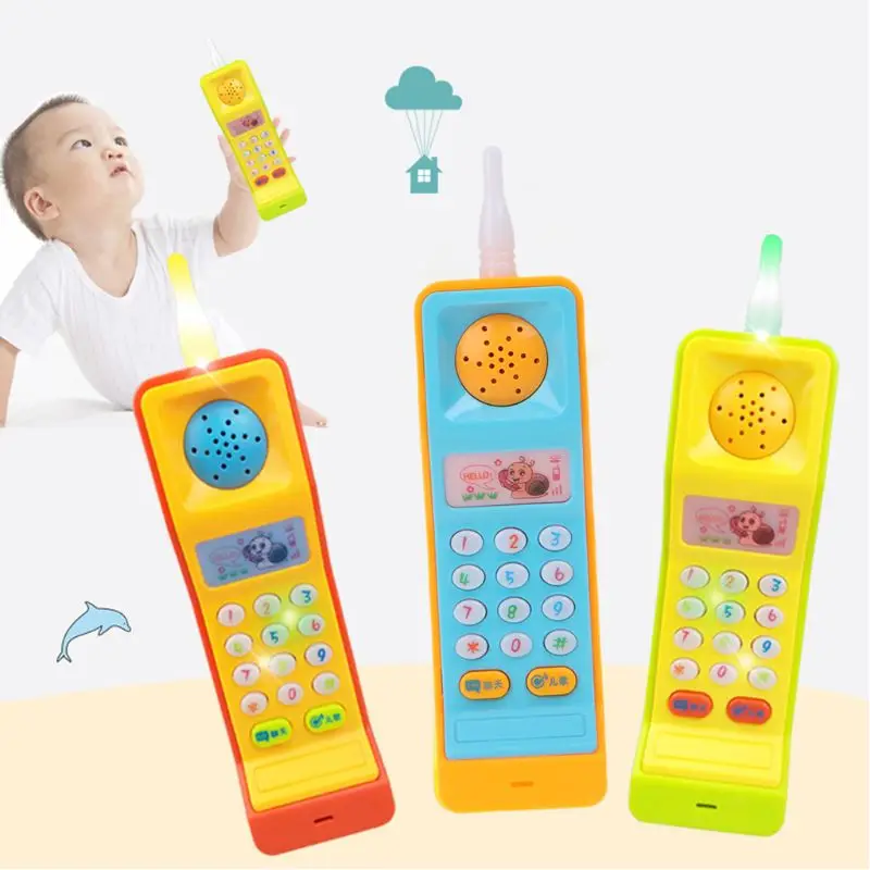 

Title: Lovely Kids Baby Music Songs Sound Toys Cartoon Buttons Handphone Educational Intelligence Developmental Toy