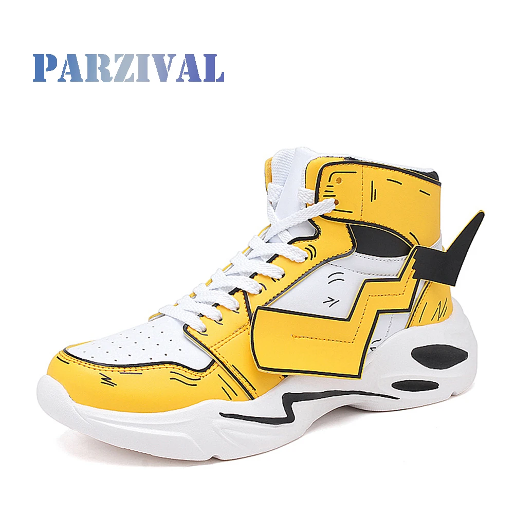 Кроссовки PARZIVAL мужские дышащие Повседневная модная обувь на шнуровке |