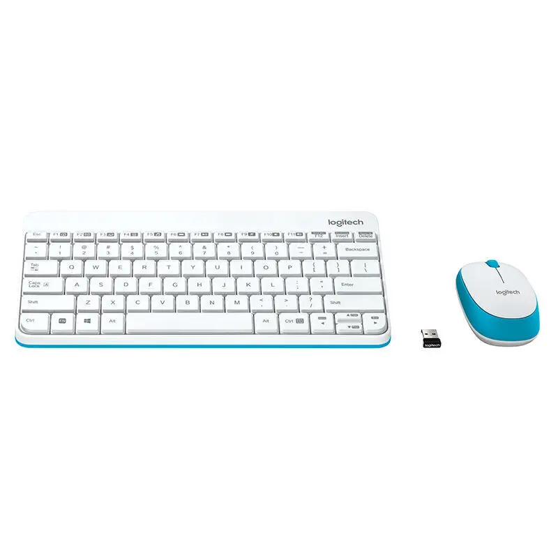 Оригинальный комплект Logitech MK245 с беспроводной клавиатурой и мышью для офисных