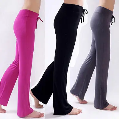 Бамбуковая ткань женские повседневные брюки свободные шаровары черные XL|Брюки| |