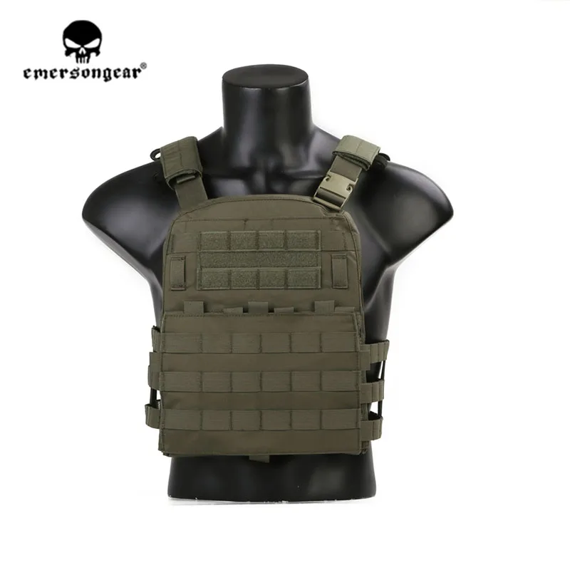 RG Emerson gear Emerson Ranger зеленая пластина Перевозчик CP стиль AVS тактический жилет Легкий Регулируемый корпус Броня CS защитное снаряжение - Цвет: RG