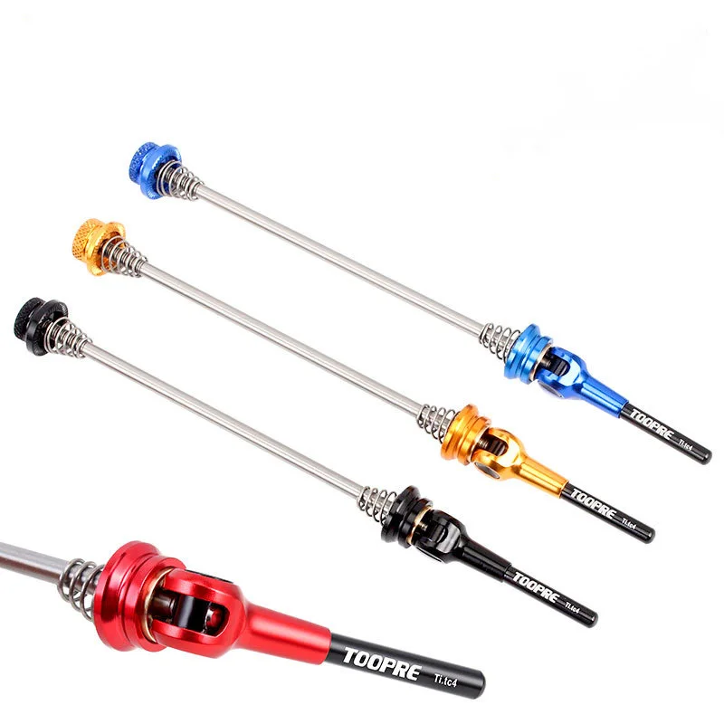 Titanium Ti Bicycle Quick Release Skewer Lever For 100/130/150mm Wheel Hub Lightweight Road MTB Mountain Bike Cycling Parts | Спорт и