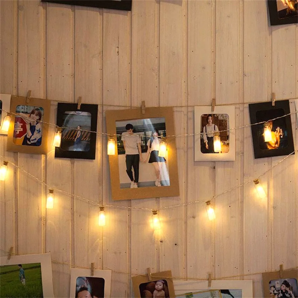 Светильник в виде бутылки желаний 2 м 20 светодиодный светильник из стекла