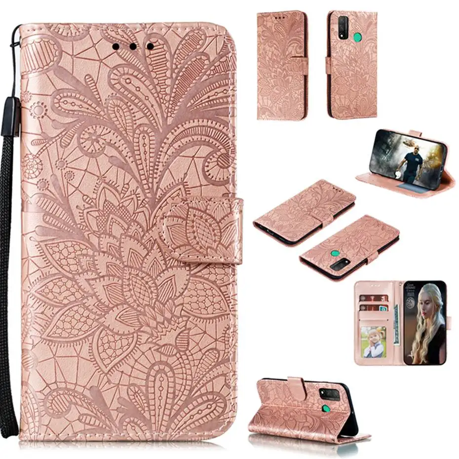 Case For Huawei P SMART 2020 Full Protective Luxury Leather Wallet Flip Funda Phone Coque | Мобильные телефоны и