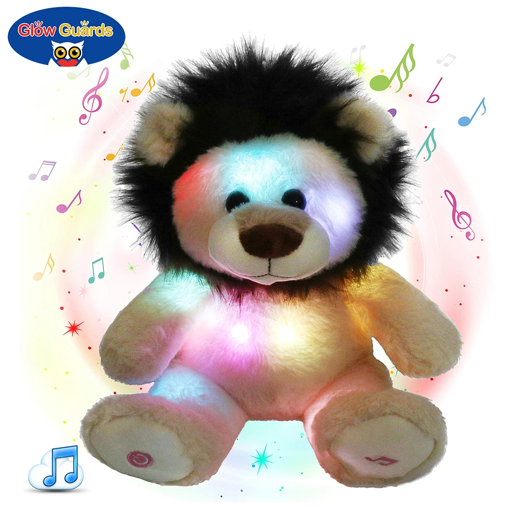 

Glow Guards Musical Light up Stuffed Koala LED Singing Soft Plush Toy with Night Lights Lullabies Birthday Gifts for Toddler Kid