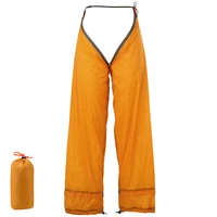 waterproof pants ultralight two piece rain pants leg gaiters for winter climbing cycling camping rainwear equipment