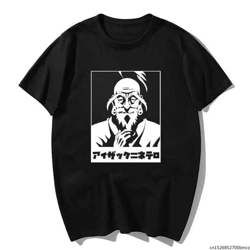 

Hunter X Hunter Isaac Netero T-Shirt Tops Karate Graphic Tees Tee Shirt Unisex Harajuku Shirt Male