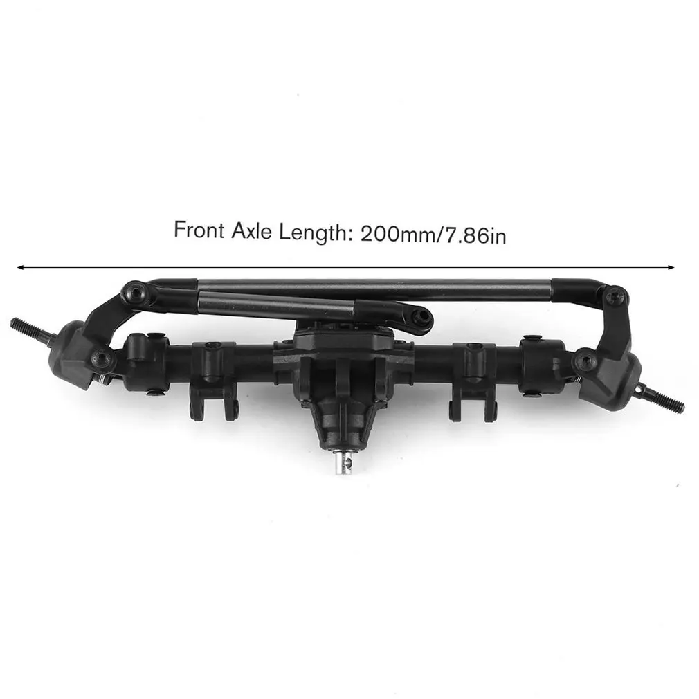 

Durable Metel Front Rear Bridge Axle Shaft For Axial Scx10 II 1/10 Rc Crawler Climbing Car Upgrade Parts