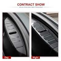 vxvb new for tesla model 3 2021 accessories model3 car front engine trunk box luggage bumper panel three interior accessory