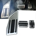 Стальная ножная педаль для Peugeot 3008 5008GT DS DS7 2017 2018 2019 2020 педаль газа Газа тормоза колодки коврики крышка
