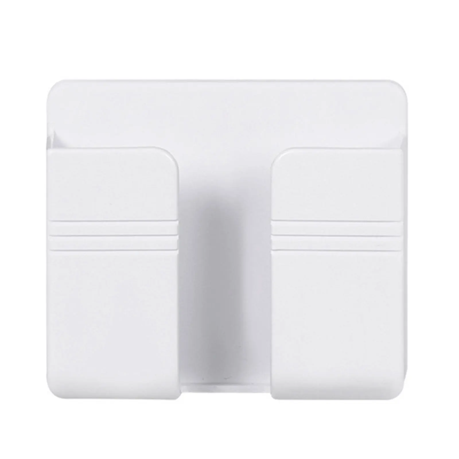 

Wall Mounted Organizer Holder Storage Box Mobile Phone Charging Wall Plug Holder TV Remote Control Rack Suspension Bracket Stand