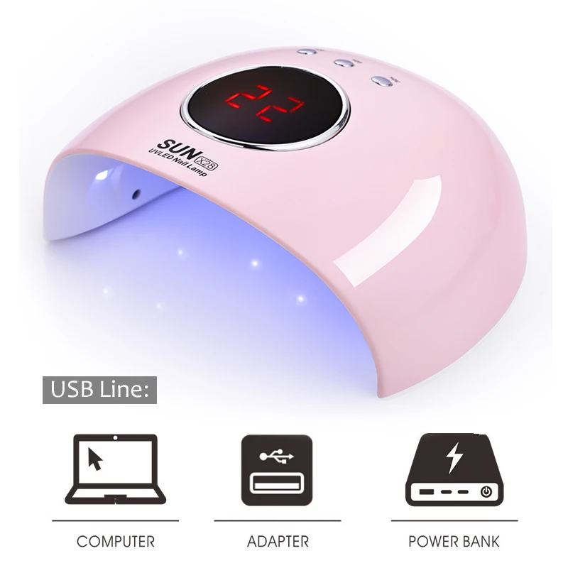 От BORN PRETTY ногтей получить набор УФ светодиодный светильник Сушилка для cо