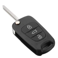 new 1pcs car key case 3 button remote key fob case shell car styling for kia for hyundai i20 i30 ix35