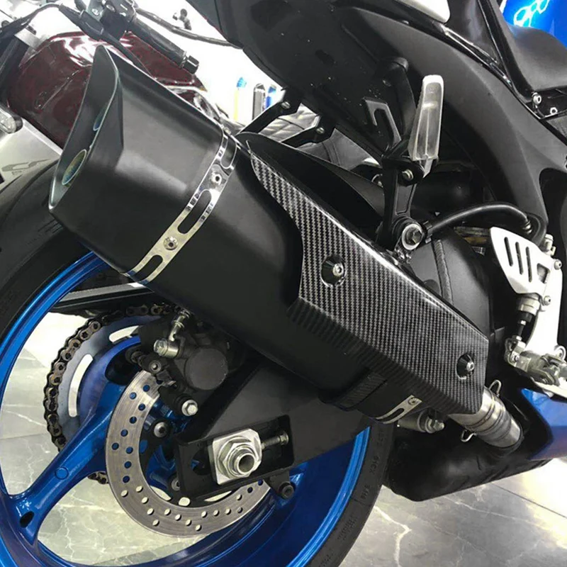 220 мм защитный наконечник глушителя выхлопной трубы мотоцикла тепловая защитная