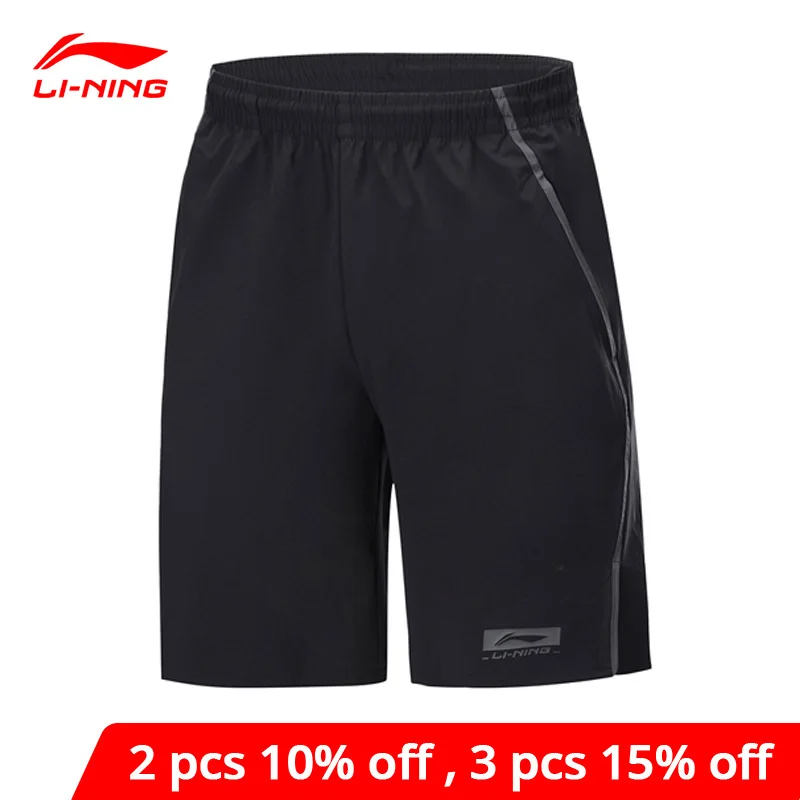 Мужские баскетбольные шорты Li Ning Повседневные Дышащие с подкладкой из 88% нейлона