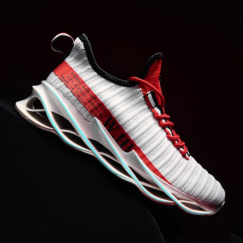 

Breathable Running Cotton Shoes Light Men's Sports Shoes Large Size Blade Sneakers Fashion Women's Couple Jogging Casual Shoes