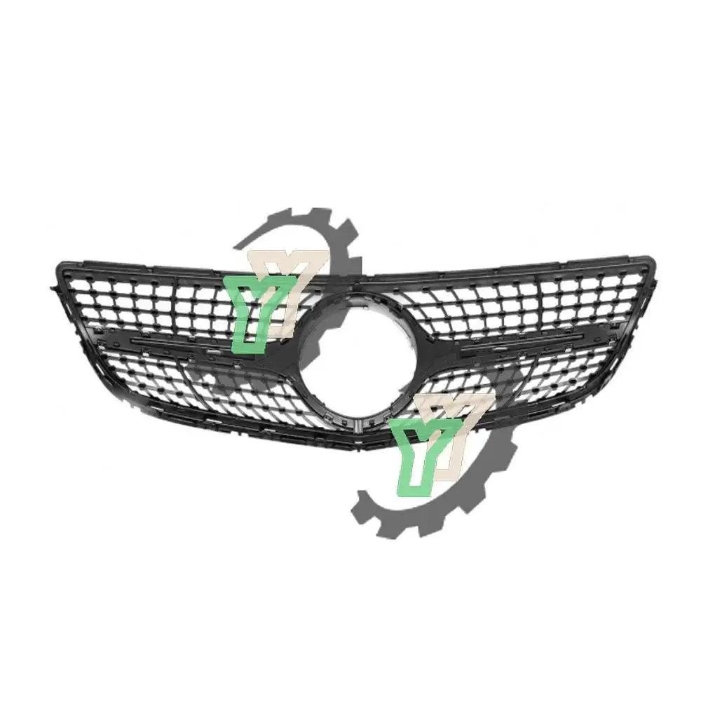 

High quality modified diamond style grille for Mercedes E-Class W207 C207 E Coupe E250 E400 E500 2014-16 car front racing grille