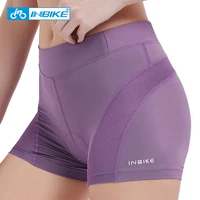 inbike breathable cycling shorts women 3d padded sport briefs anti sweat road bicycle riding underpants 2021 mtb bike underwear