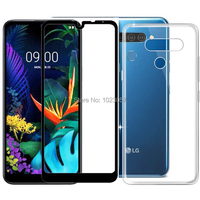 Для LG K50S закаленное стекло для чехол Полная защита с полным закаленным стеклом |