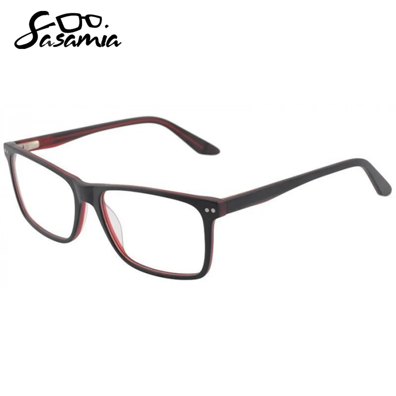 

SASAMIA Man Glasses Frame Business Eyeglasses Frame Acetate Myopia Men Spectacles Frames Optical Prescription Male Gafas Oculos