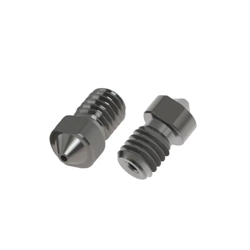 Tigh Quality Hardened Steel V6 Nozzles For High Temperature 3D Printing PEI PEEK Carbon Fiber Filament E3D Titan Aero Hotend | Компьютеры
