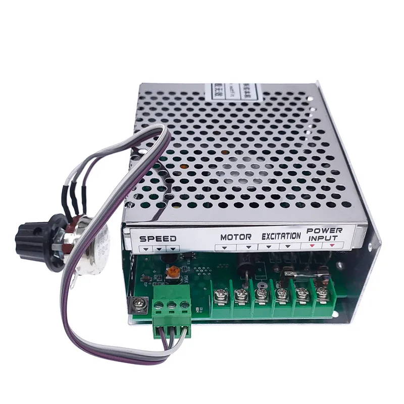 Электродвигатель шпинделя с воздушным охлаждением 500 Вт 100 в + WK611 регулятор