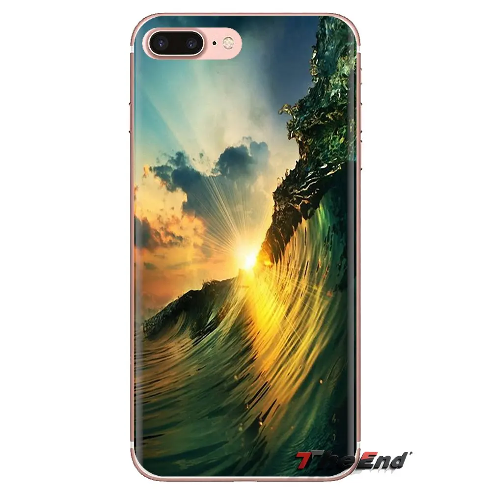 Прозрачные чехлы из ТПУ для серфинга fly the line iPhone XS Max XR X 4 4s 5 5S 5C SE 6 6S 7 8 Plus samsung Galaxy J1