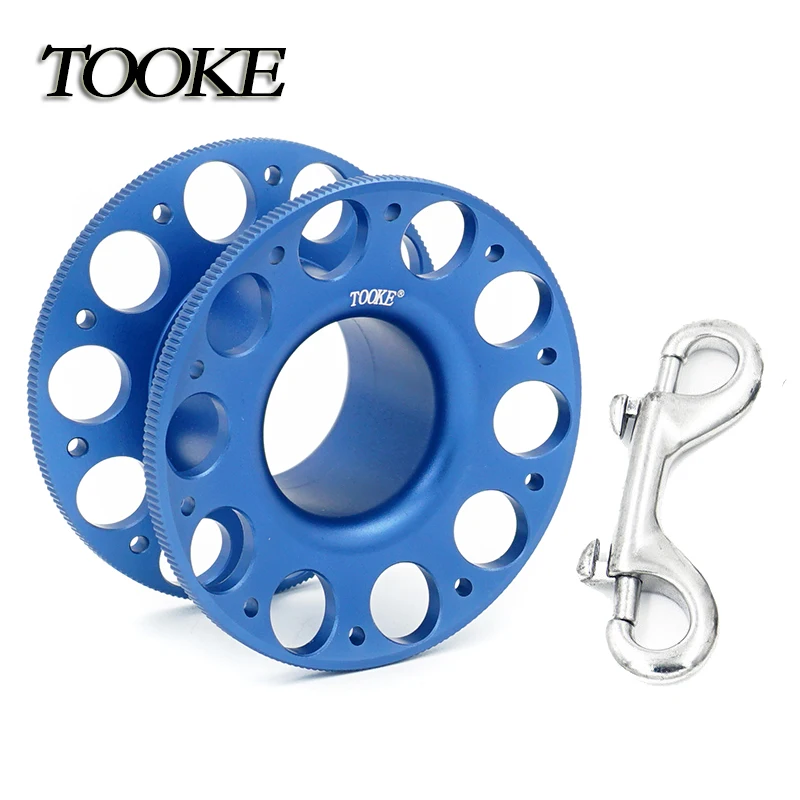 Катушка для подводного плавания TOOKE прочная легкая катушка из алюминиевого