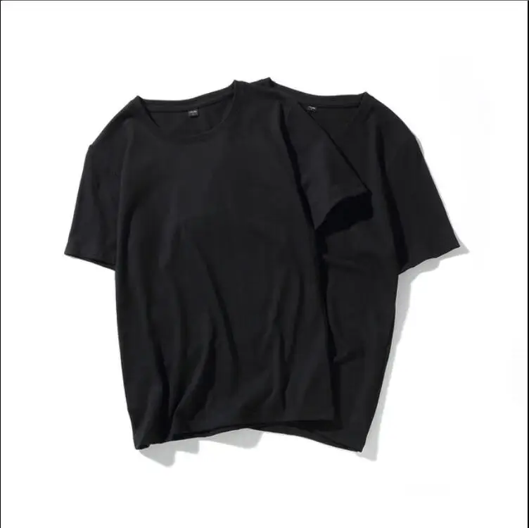 

New Men's Casual Plain Short Sleeve Men's Oversized Loose Short Sleeve 2021