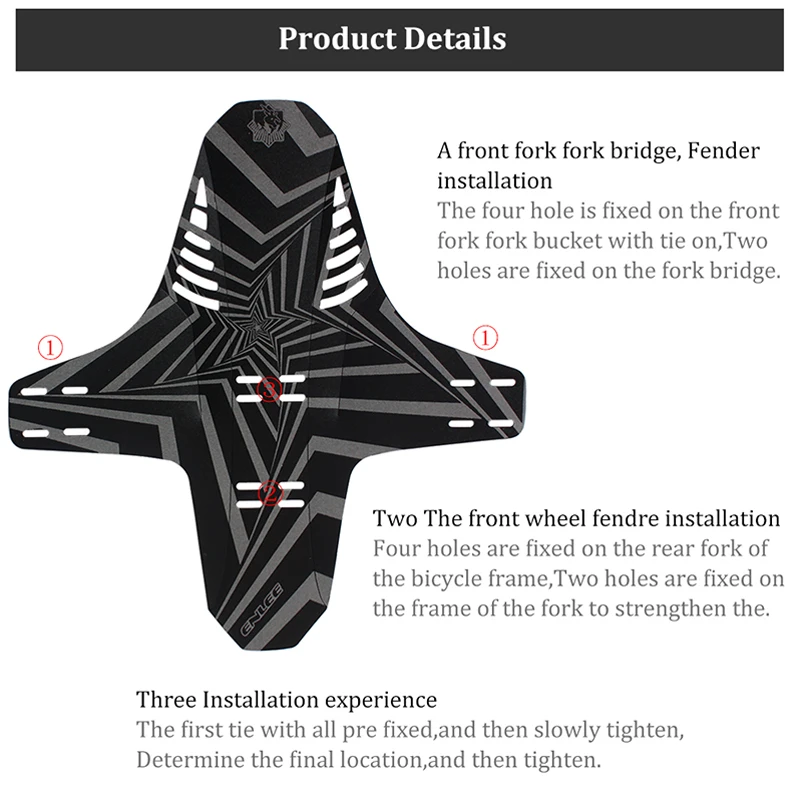 2 шт. светоотражающие крылья ENLEE для горного велосипеда|крылья| |