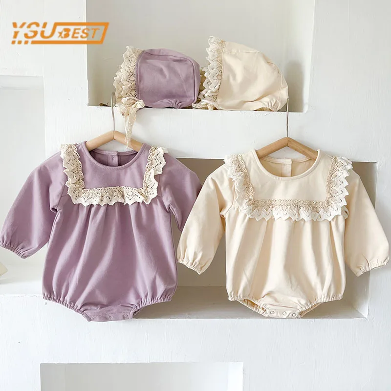 

Комбинезоны с длинным рукавом для младенцев, на весну-осень