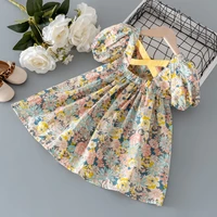 toddler baby girls clothes summer short sleeve floral princess birthday dress dresses for girl baby clothing thin costume dress