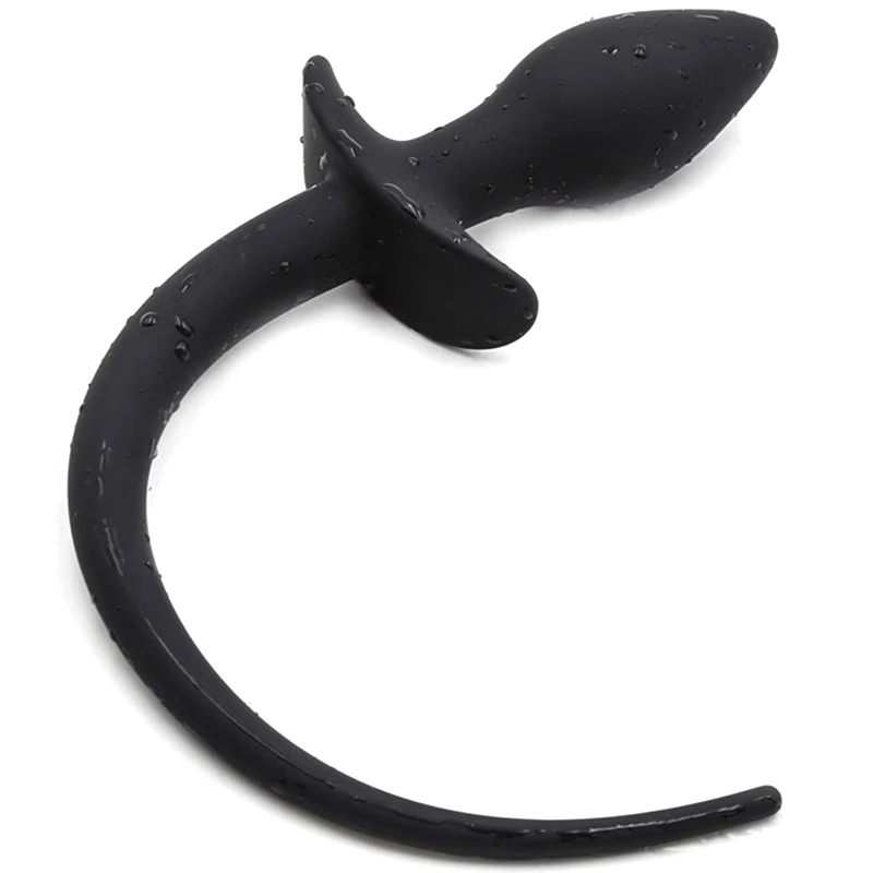 Силиконовая вилка для хвоста собаки силиконовый массажер простаты Щенячий