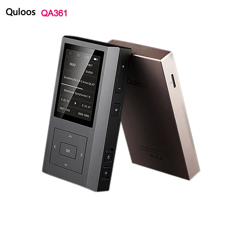 Quloos QA361 QLS HiFi музыкальный плеер без потерь AK4495SEQ ЦАП чипы 6* OPA1622 чистый звук DSD жесткий код MP3 двойной фемтосекундные часы