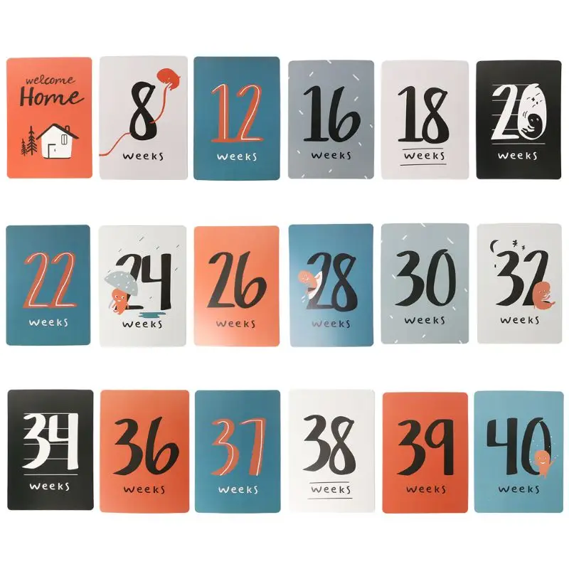 18 шт./компл. месяц карта женщина памятная мать фото беременной фотографии