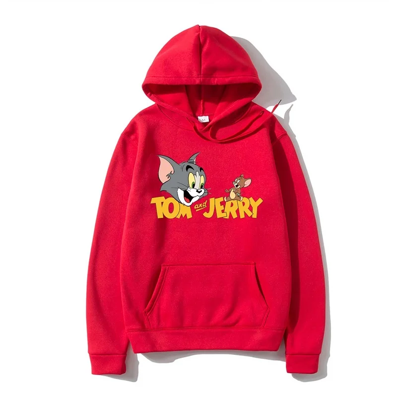 

Hot selling cartoon cat print hoodie men's women's pullover Harajuku hoodie men's streetwear fashion casual oversized clothes