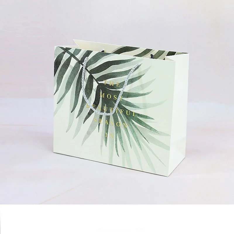 10 шт. Лист бумажные пакеты с ручками для подарка печенье конфеты игрушки